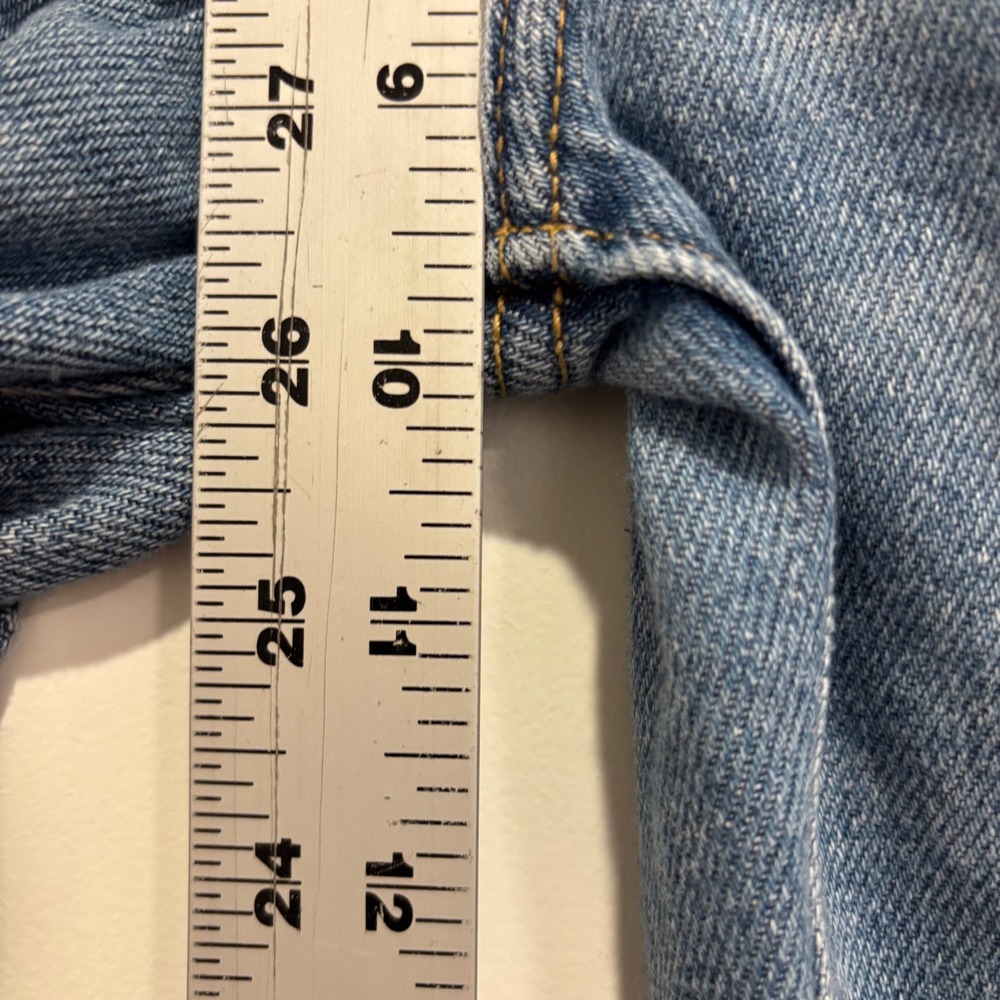 Hatch Light Blue Cropped Ankle Jeans - Picture 4 of 6
